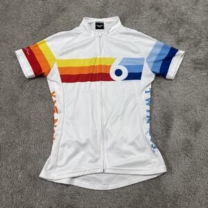 Twin Six Women's Cycling Jersey Club Raglan Grand Prix - Size Medium
